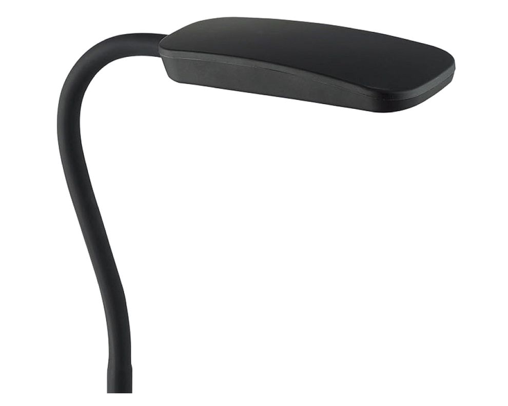 Lámpara escritorio LED 280 lúmenes Kozma touch negro Abitare-1