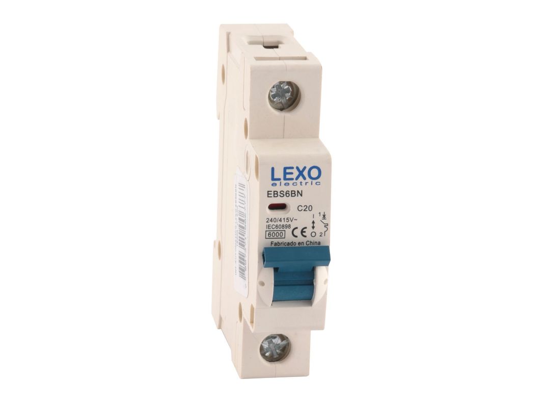 Interruptor automático C 20A EBS6BN Lexo-1