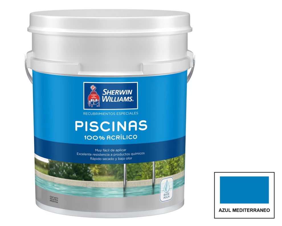 Pintura para piscina azul mediterráneo 1/2 tineta-0