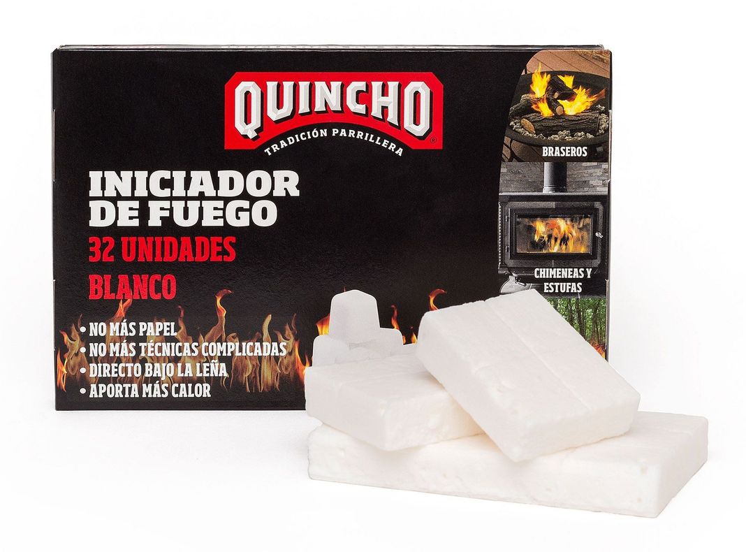 Iniciador de fuego blanco 32 unidades Quincho-0
