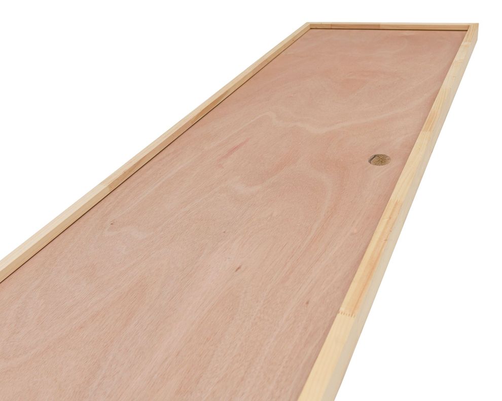 Puerta Interior Terciado 70x200 cm Igal Precolgada cm Igal derecha con perforación.-2