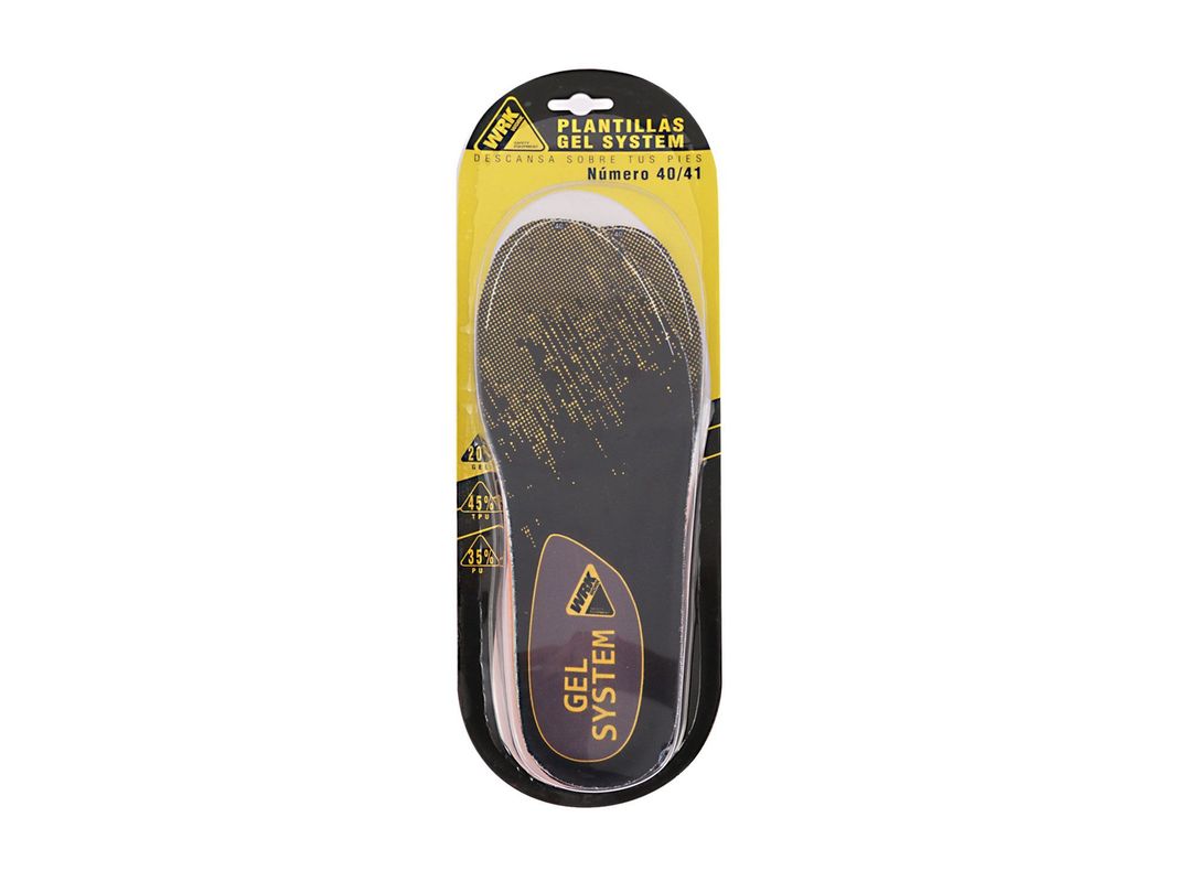 Plantilla con gel talla 40/41 Wrk Work-2