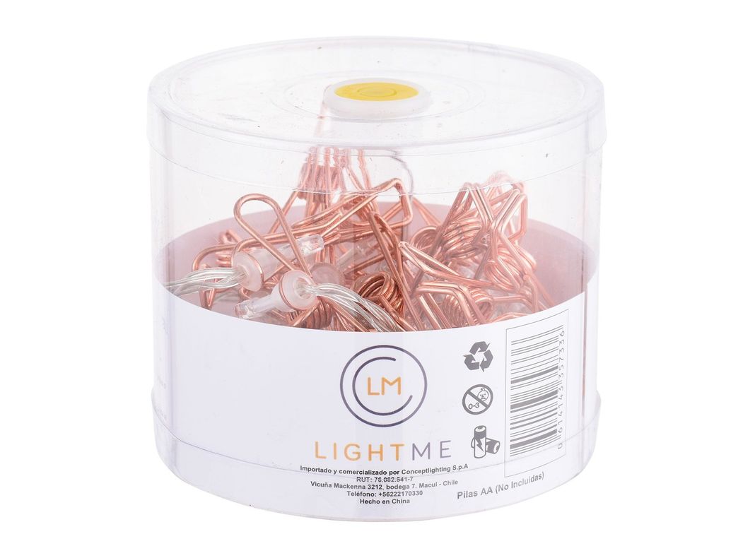 Guirnalda 20L Clips dorado matálico LED Conceptlighting-3