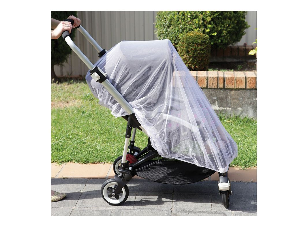 Malla mosquitera coche L204 blanco Dreambaby-3