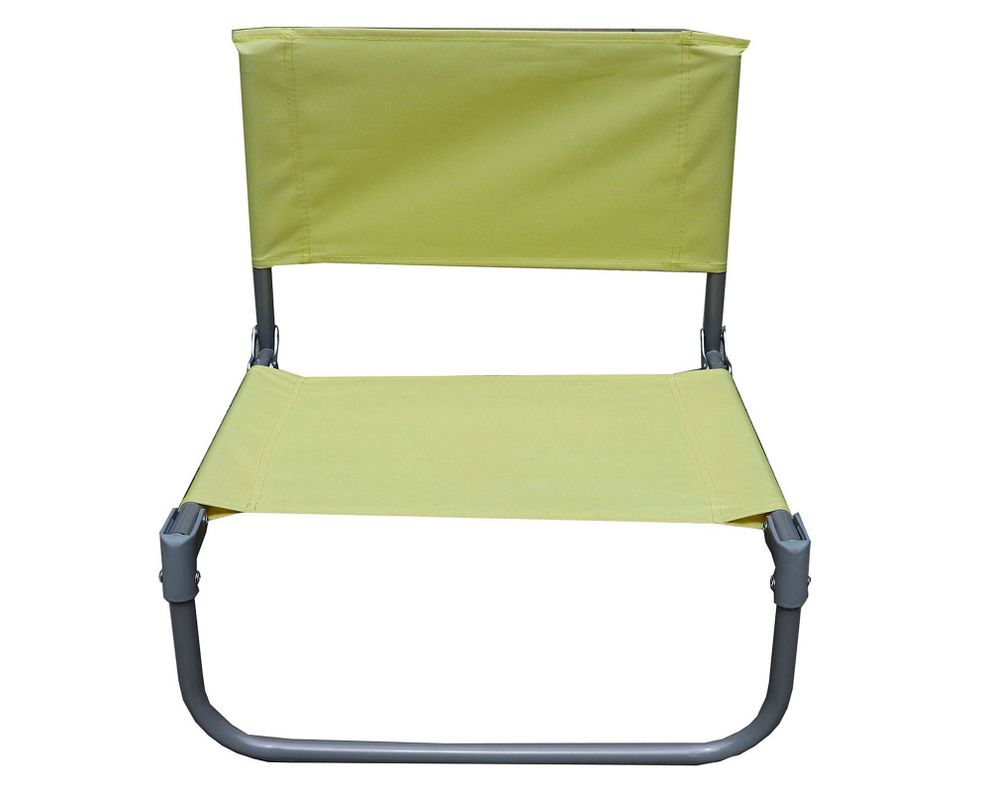 Silla plegable Arena amarillo Outzen