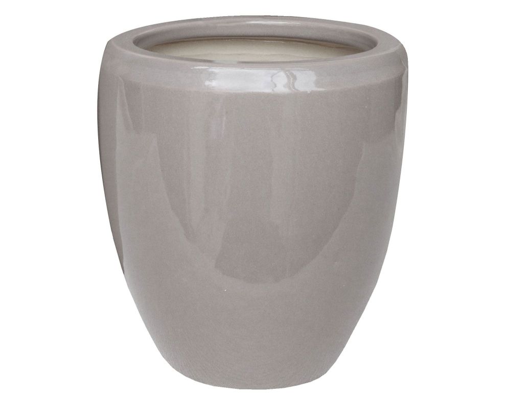Macetero L Basic gris Outzen-0
