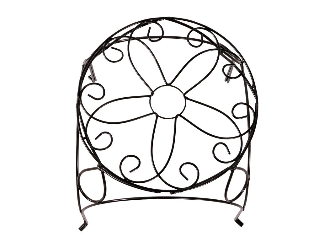 Soporte maceta negro Outzen-2