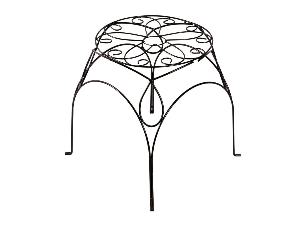 Soporte maceta negro Outzen-0