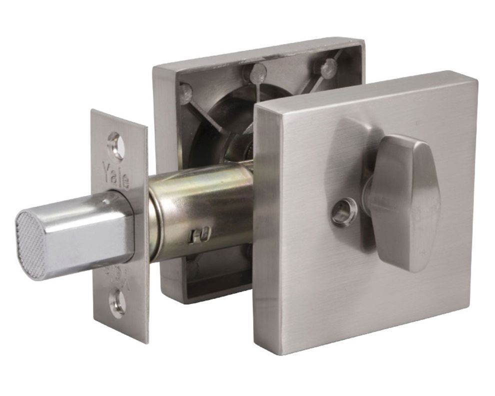 Cerrojo auxiliar simple Maxx inox Yale-0