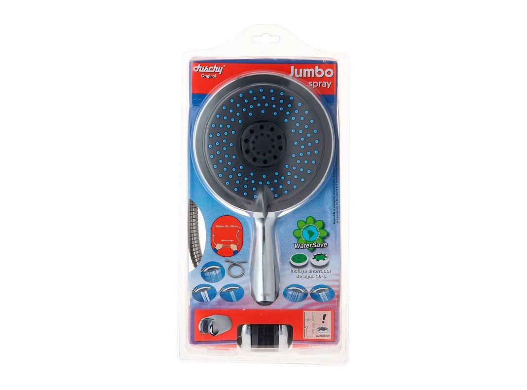Juego ducha Jumbo cromado Duschy-4