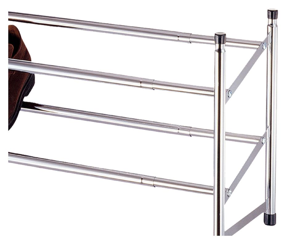 Organizador zapatos 2 repisas silver Cotidiana-1