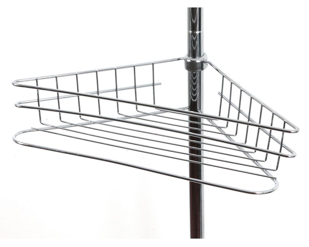 Organizador ducha 250 cm cromo Cotidiana-2
