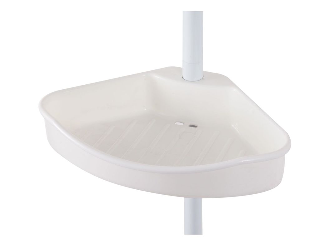 Organizador ducha 245 cm blanco Cotidiana-1