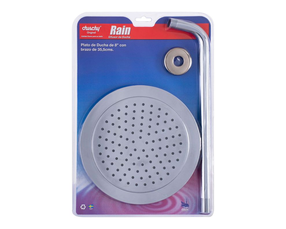 Difusor de ducha 8'' Rain Duschy-4