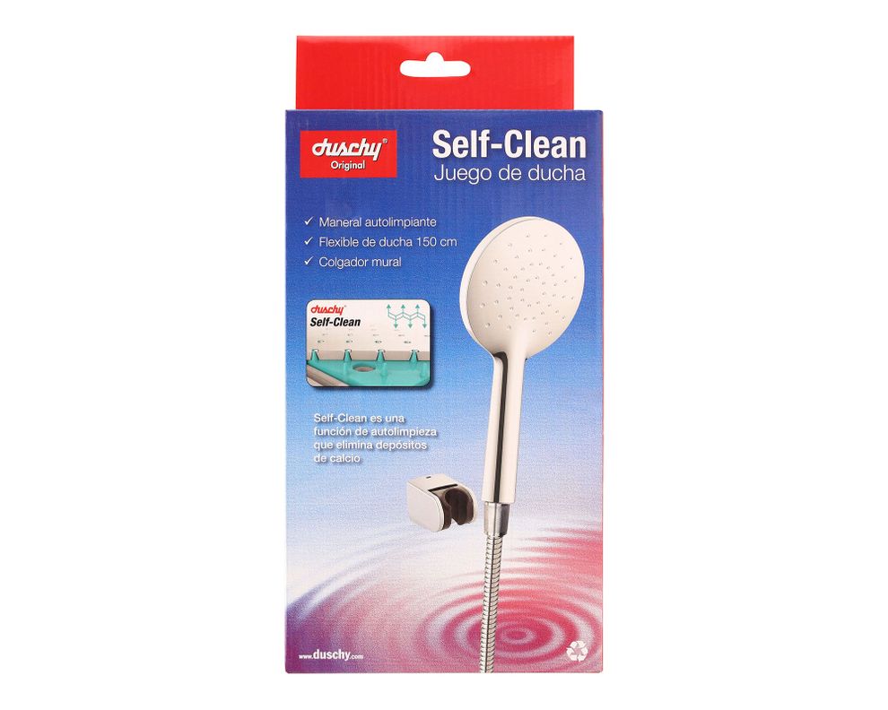 Mango ducha Self clean + accesorios Duschy-6