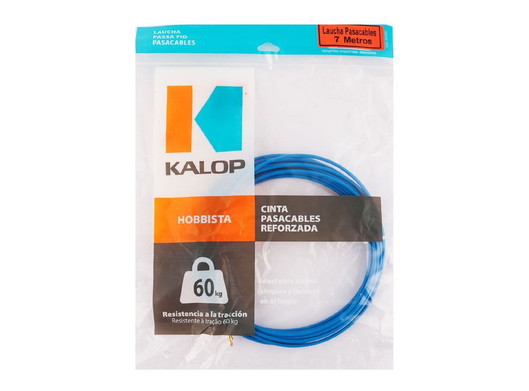Cinta pasacables 7 m Hobbista azul Kalop-1