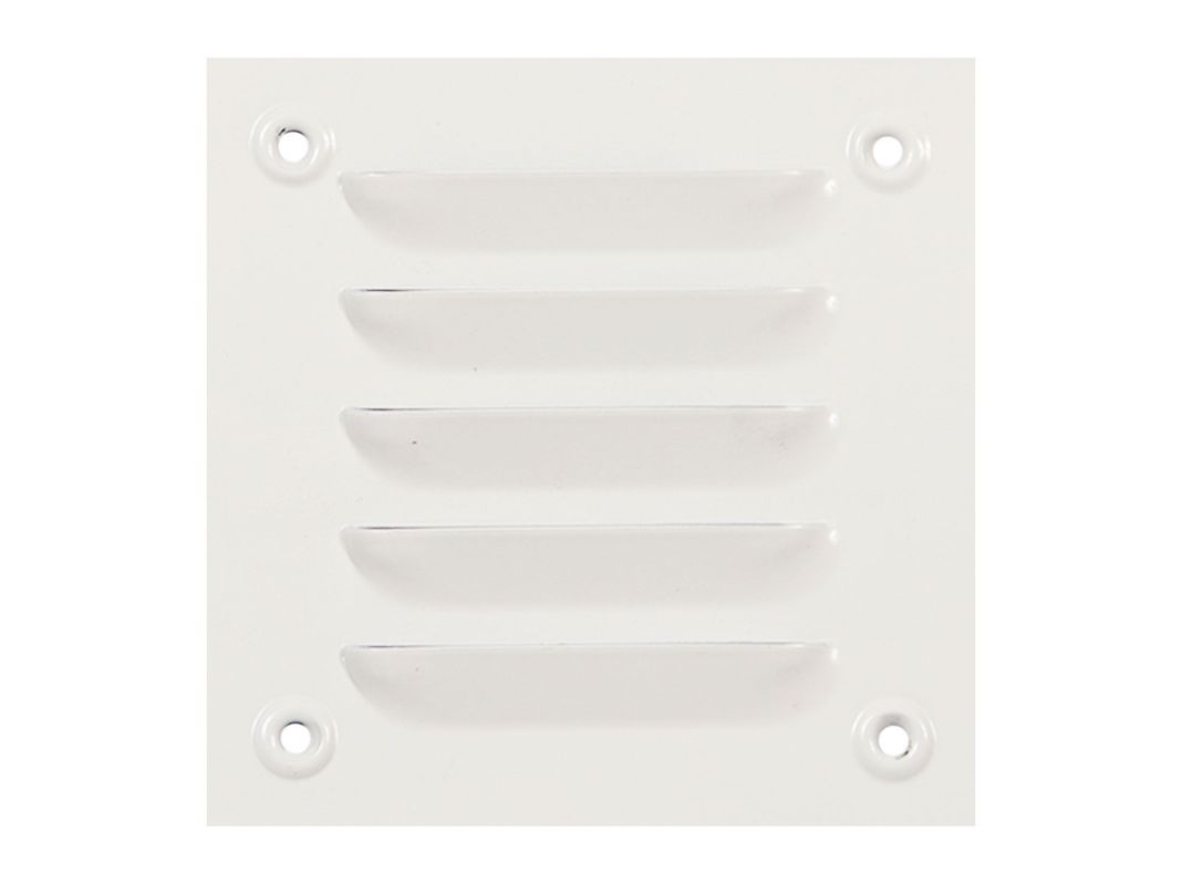 Ventilación 10x10 cm aluminio esmaltado blanco-0