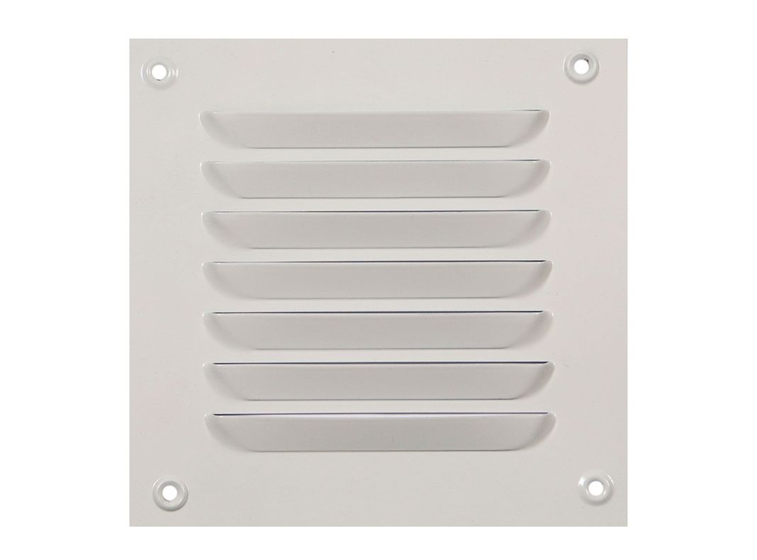 Ventilación 15x15 cm aluminio esmaltado blanco-0