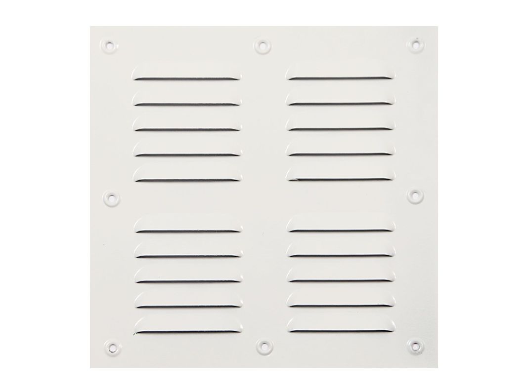 Ventilación 20x20 cm aluminio esmaltado blanco-0