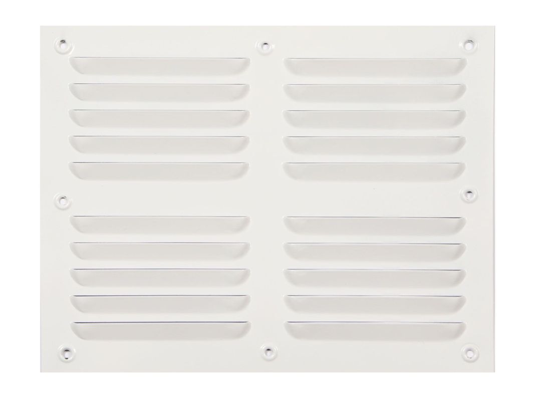 Ventilación 20x25 cm aluminio esmaltado blanco-0