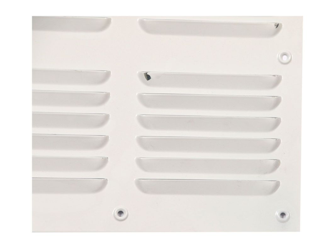 Ventilación 25x25 cm aluminio esmaltado blanco-1