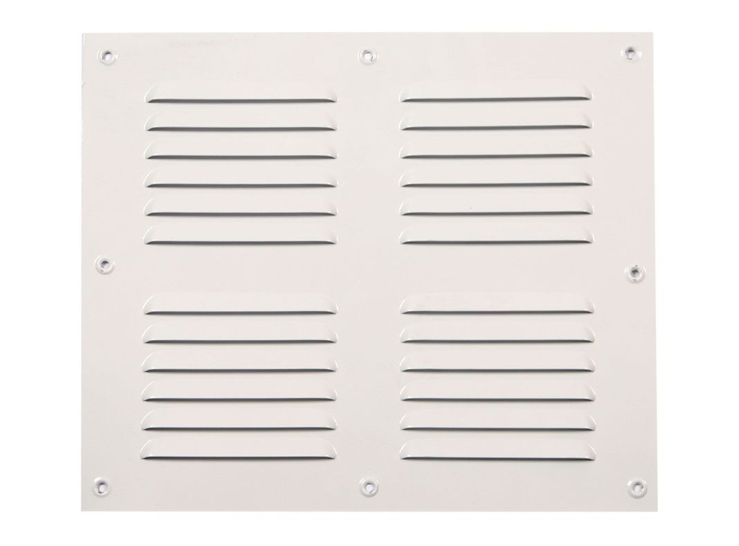 Ventilación 25x30 cm aluminio esmaltado blanco-0