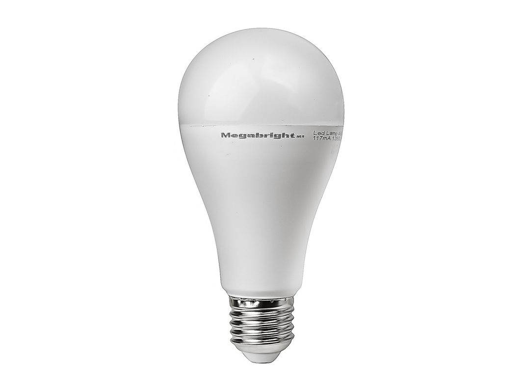 Ampolleta LED 15W 3000°K A65 Megabright-0