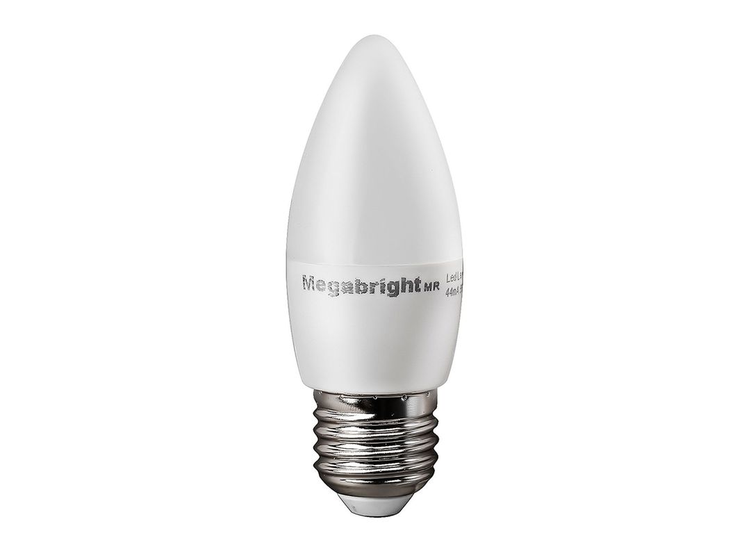 Ampolleta LED 5W E27 C37 vela Megabright-1
