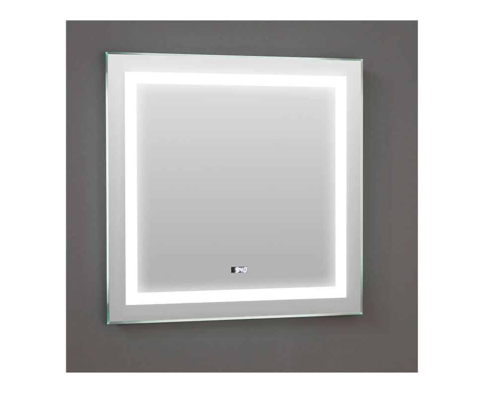 Espejo LED 80x80 cm Square frame Vessanti-2