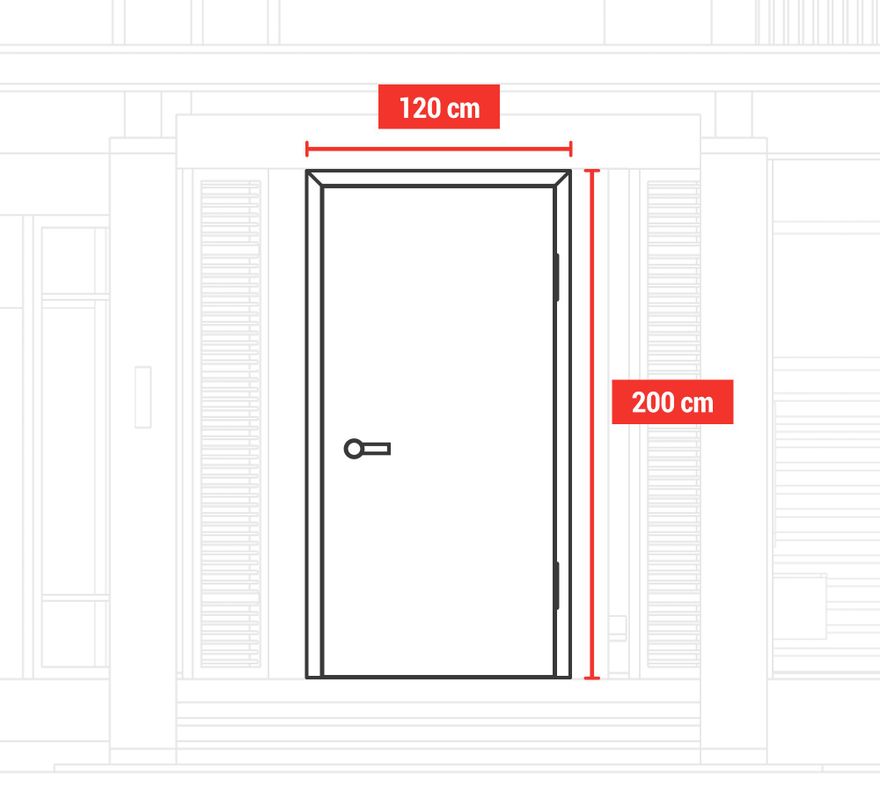 Puerta Plegable PVC 120x200 cm Baldara Café claro con ventana-4