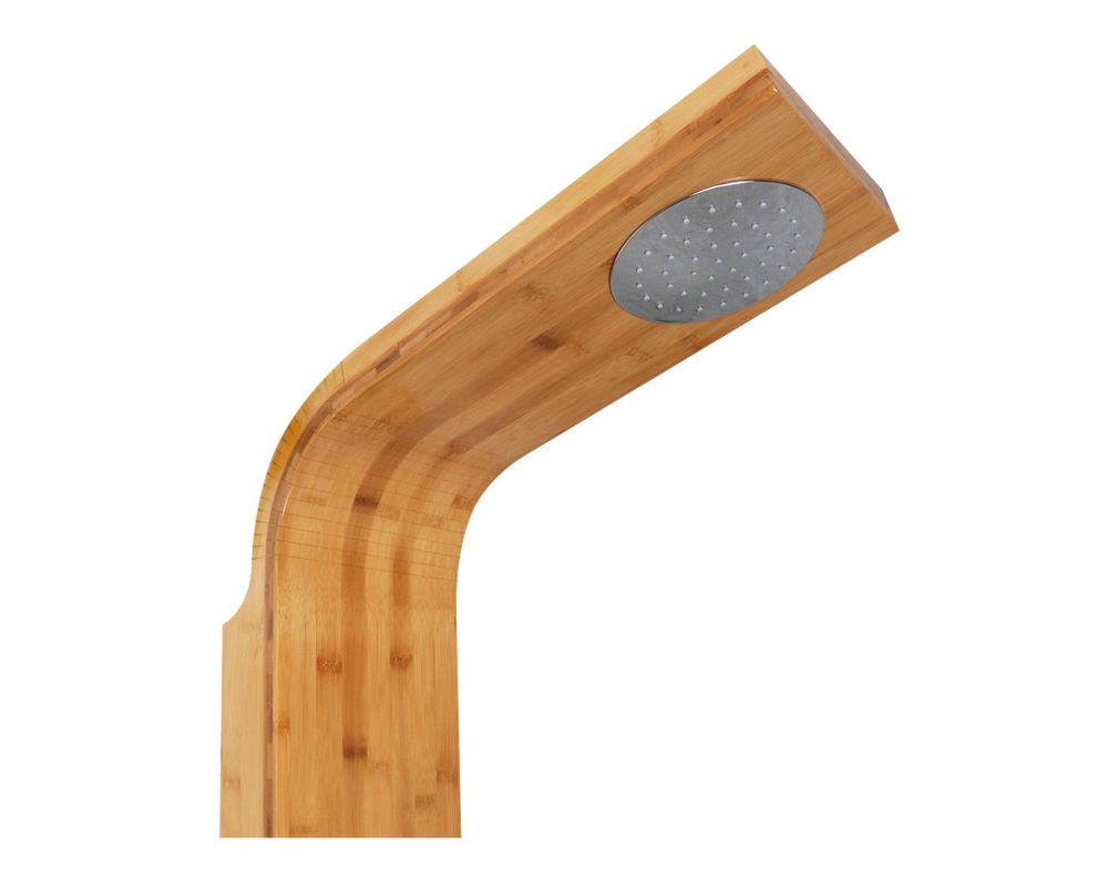Columna ducha 140 cm 2 jets bambú Vessanti-3