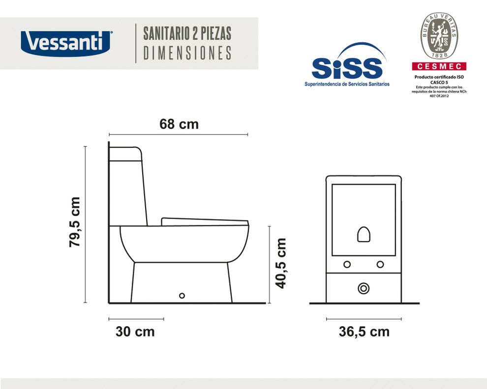 One piece 30 cm Dual flush asiento cierre suave Van rijn-8