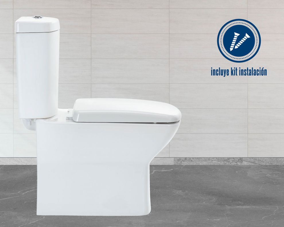 One piece 30 cm Dual flush asiento cierre suave Van rijn-6