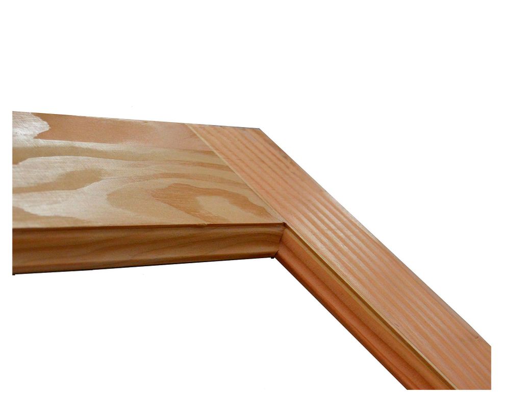 Puerta Pino Oregón Lanalhue 70x200 cm AFN-6