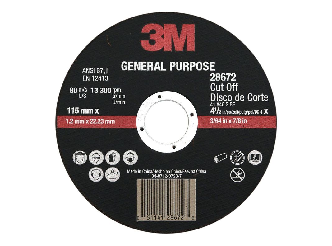 Disco corte general 4 1/2'' 3M-0