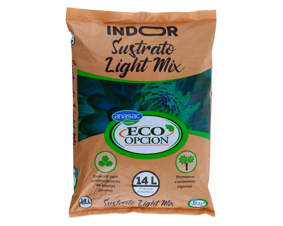 Sustrato 14 litros Light mix Anasac-0