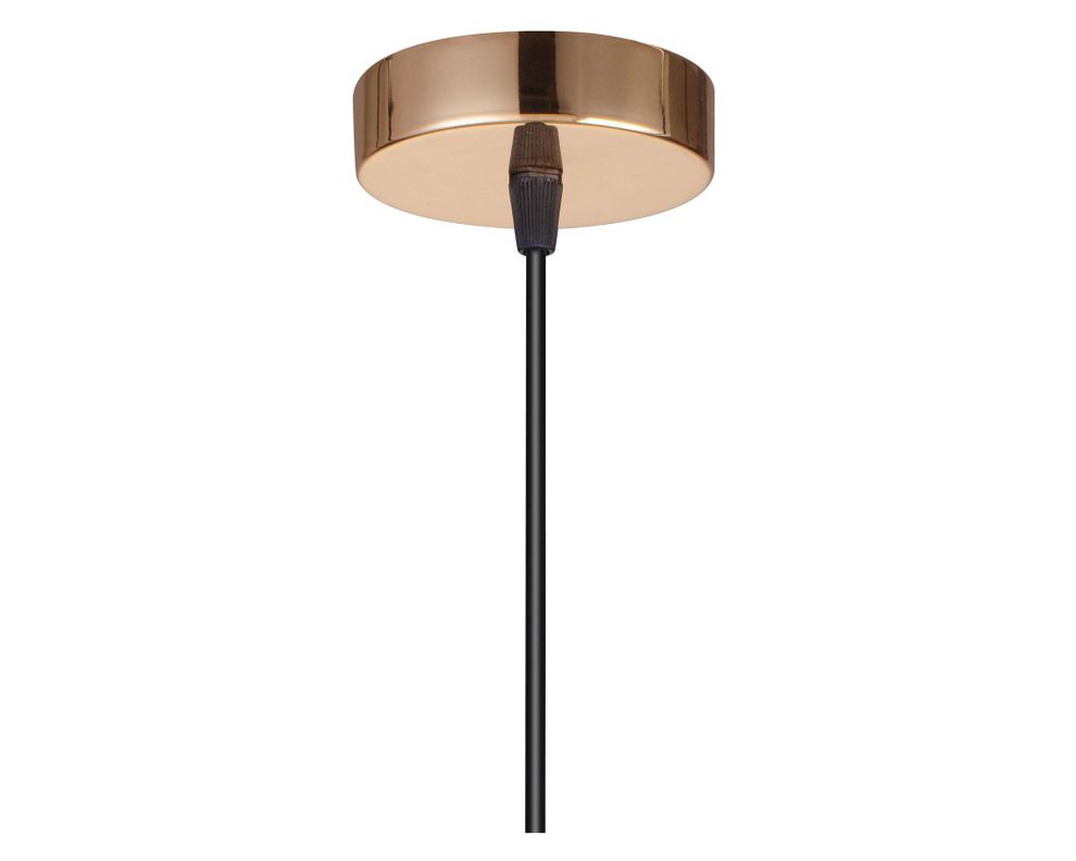 Lámpara colgar 1L E27 Edge dorado Abitare-5