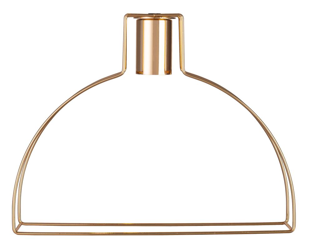 Lámpara colgar 1L E27 Edge dorado Abitare-4