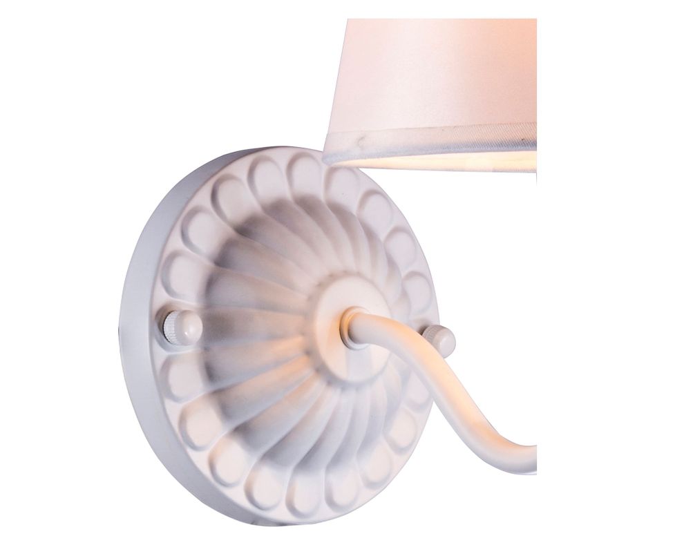 Aplique 1L E14 Pantalla blanco Abitare-5