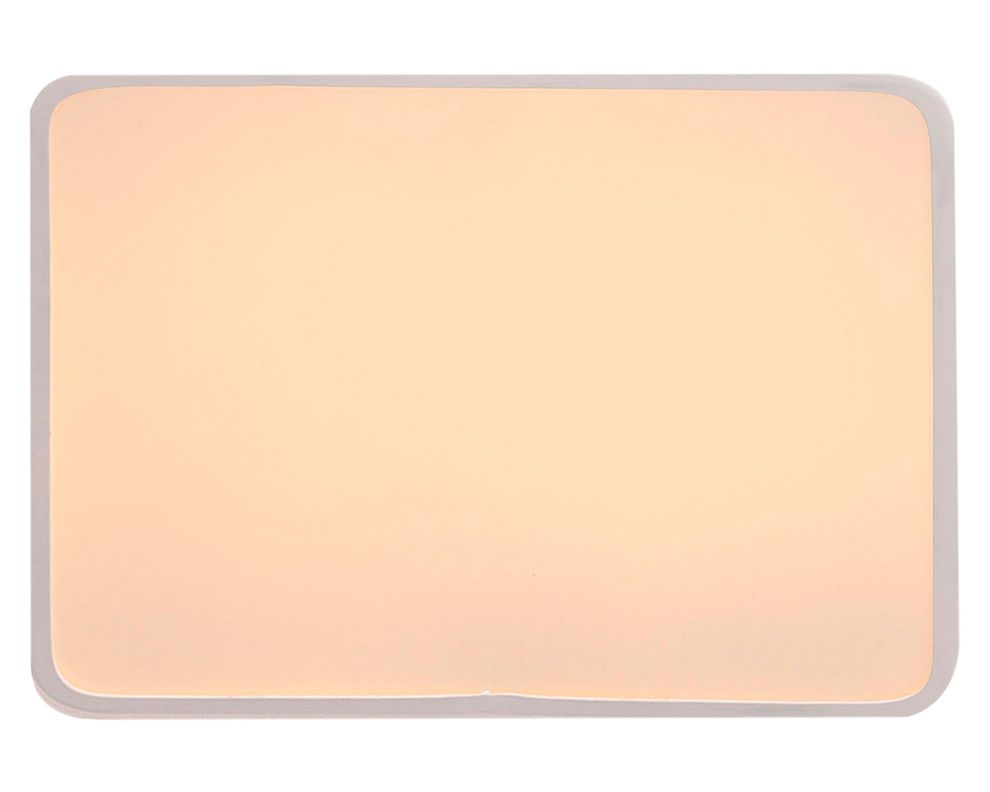 Plafón LED cuadrado blanco Abitare-0