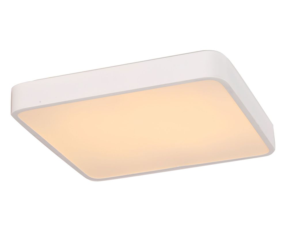 Plafón LED cuadrado blanco Abitare-1