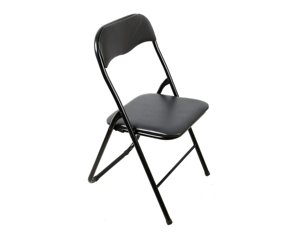 Silla plegable negro M+Design-1