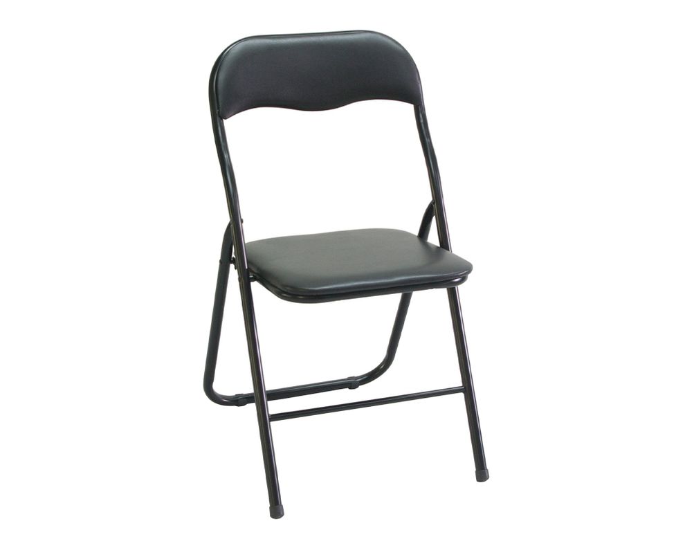 Silla plegable negro M+Design-0