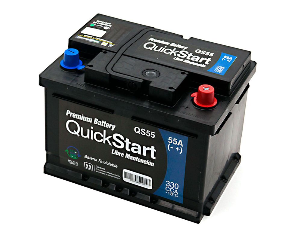 Batería 55AH 330CCA derecho QS55 Quick Start-3