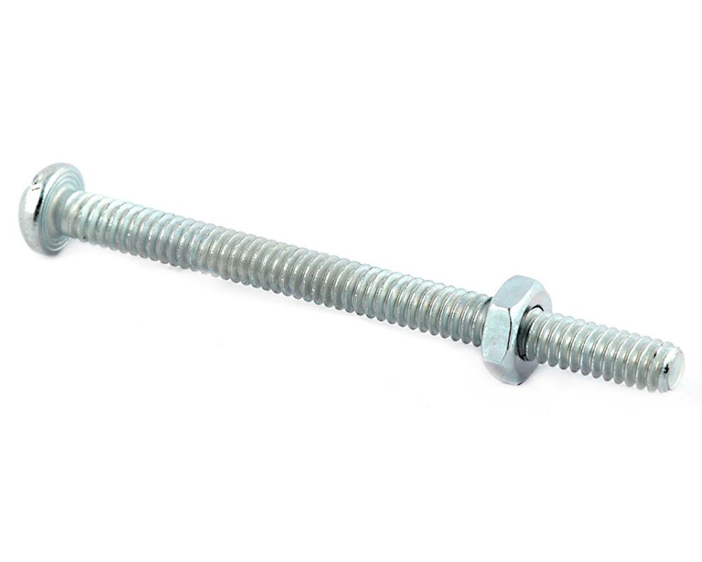 Perno cocina con tuerca 5/32x2'' zincado 20 unidades Arnik-0