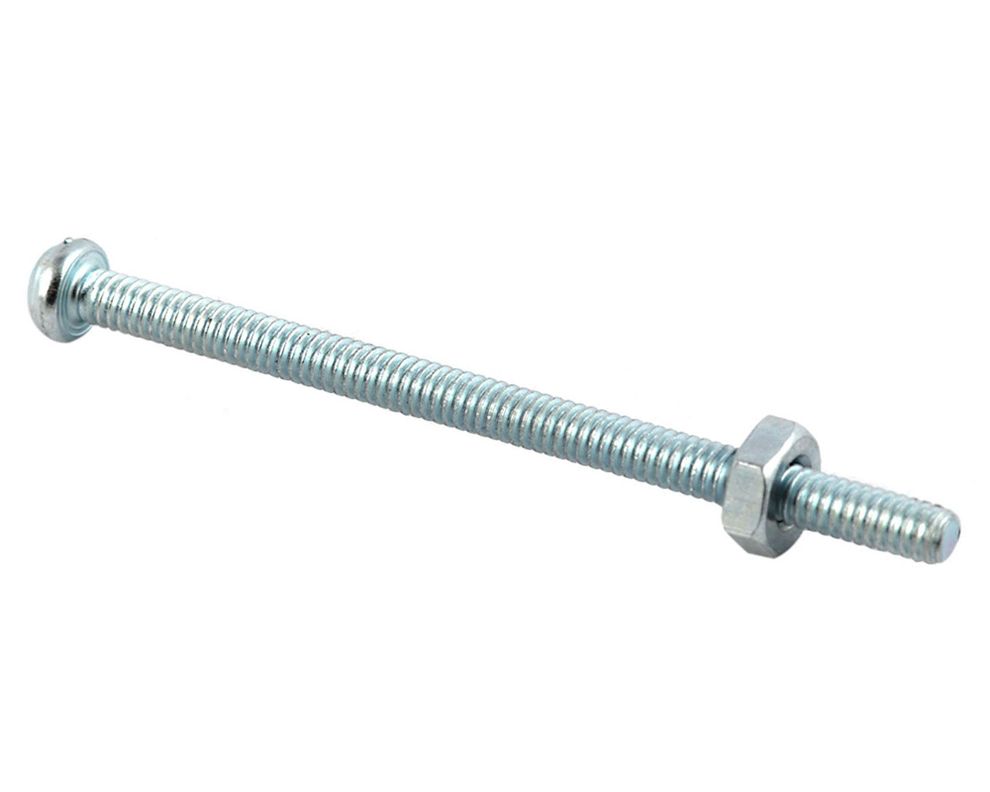 Perno cocina con tuerca 1/8x2'' zincado 20 unidades Arnik-0