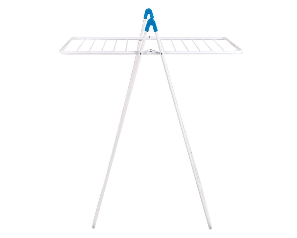 Tendedero plegable blanco/azul Lioi-3