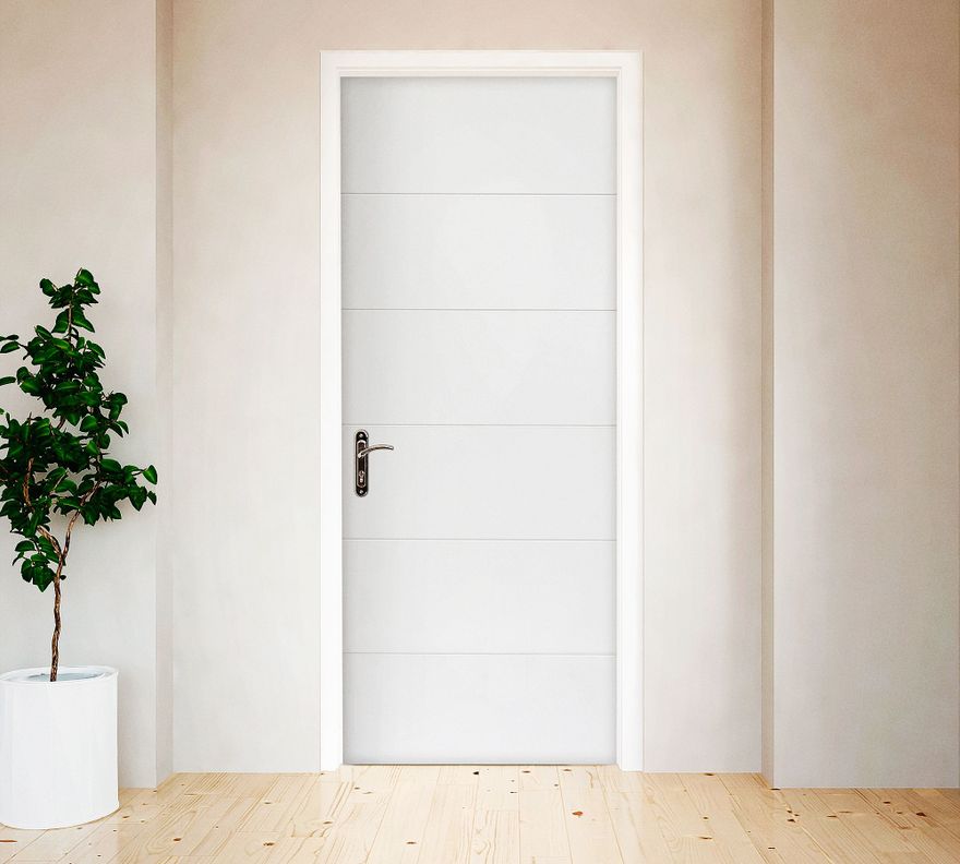 Puerta Interior Milano MDF Horizontal 85x200 cm-0