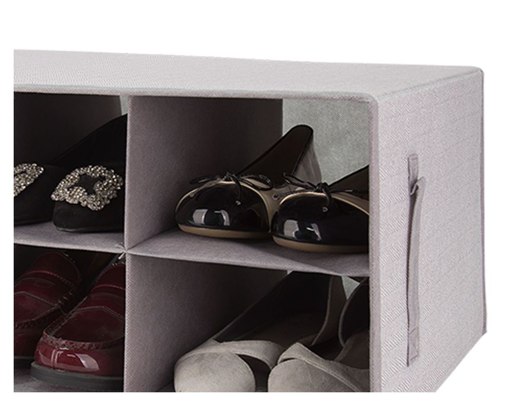 Caja organizadora zapatos 6 espacios Cotidiana-1