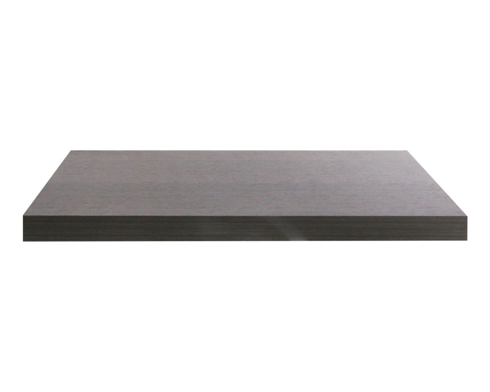 Repisa flotante 60 cm Albert chocolate Cotidiana-0